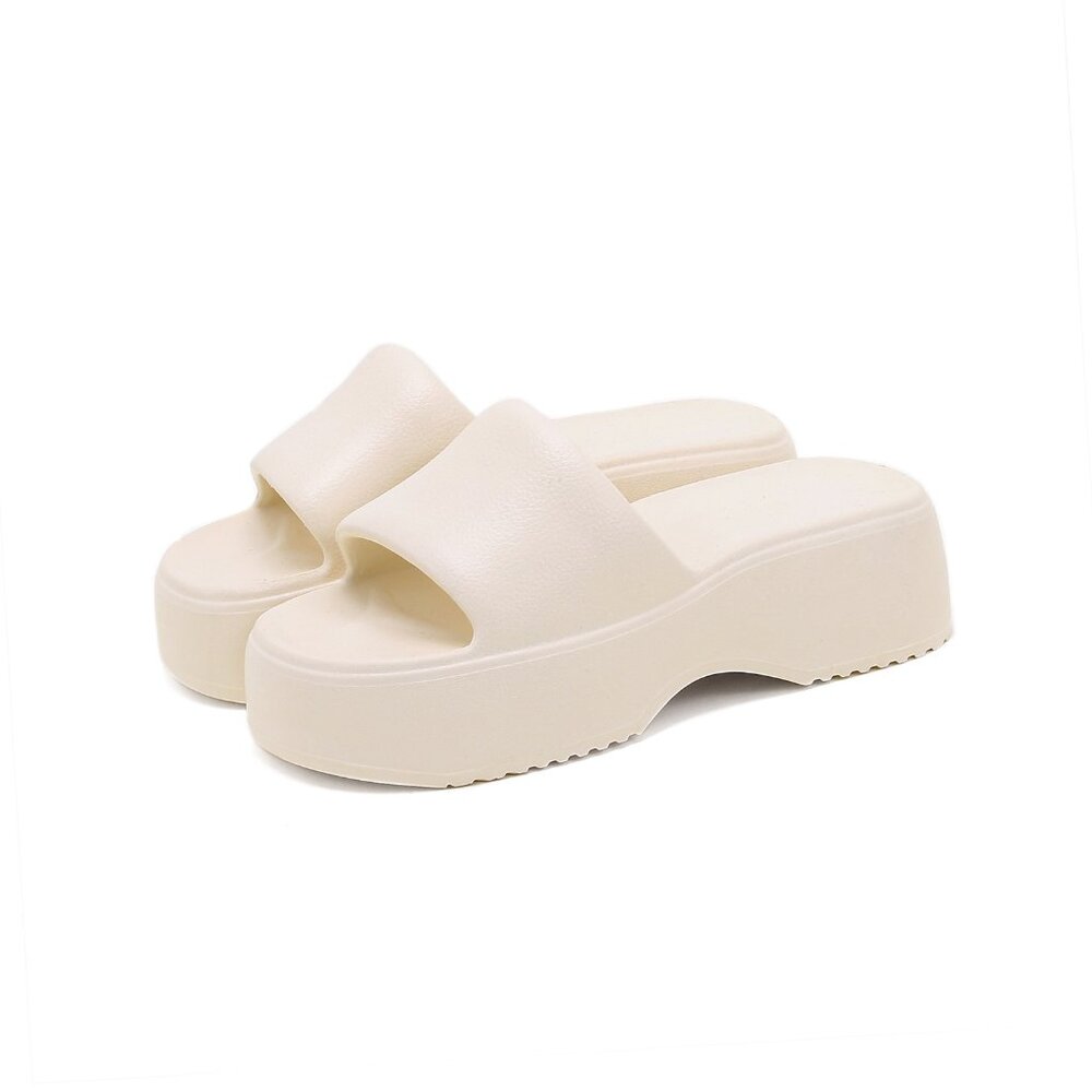 Summer stepping on poo feeling casual net red eva slippersSummer stepping on poo